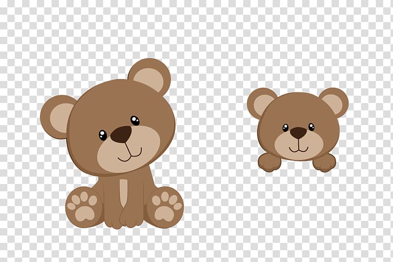 Teddy bear Baby shower Infant , Teddy Bear , two bear illustrations transparent background PNG clipart