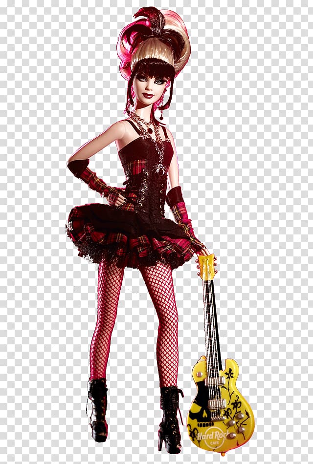 Barbie Doll Collecting Hard Rock Cafe Punk rock, Hard Rock transparent background PNG clipart