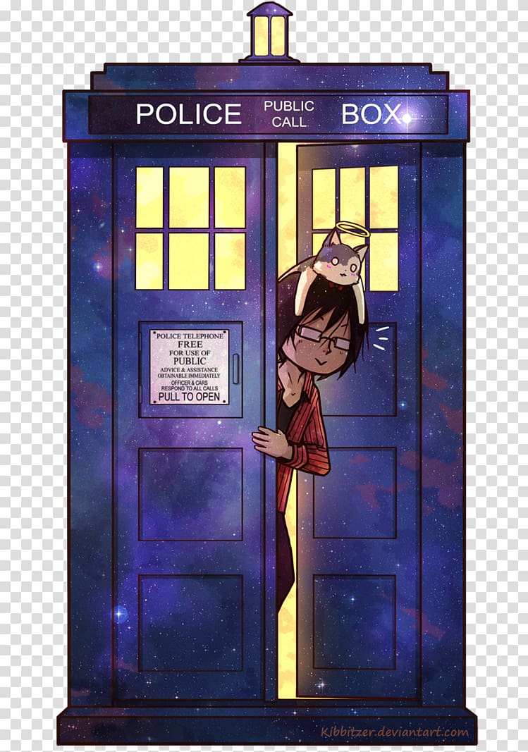The Doctor TARDIS Eleventh Doctor graphics , Doctor Who Police Box transparent background PNG clipart