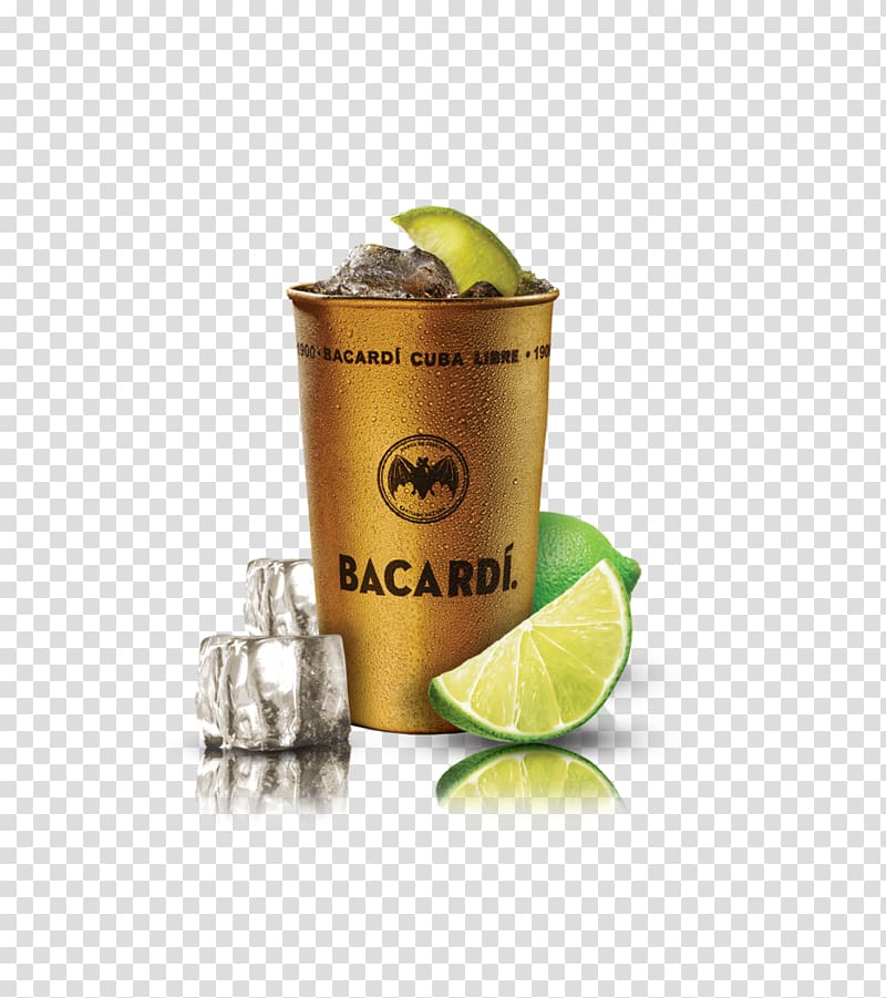 Rum and Coke Caipirinha Bacardi cocktail, cocktail transparent background PNG clipart