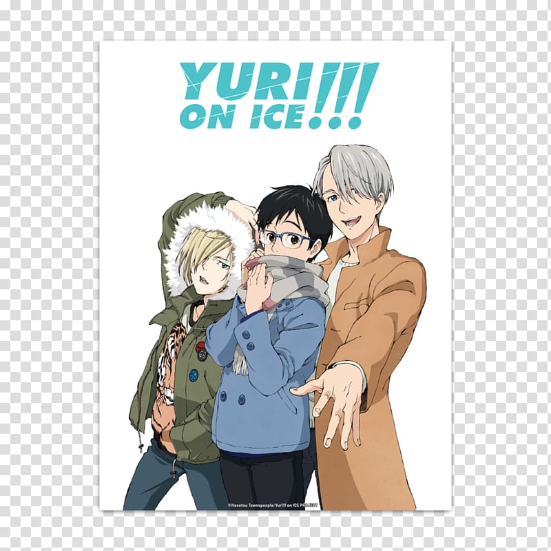 AnimeJapan Yuri Manga Yaoi, Yuri On Ice transparent background PNG clipart