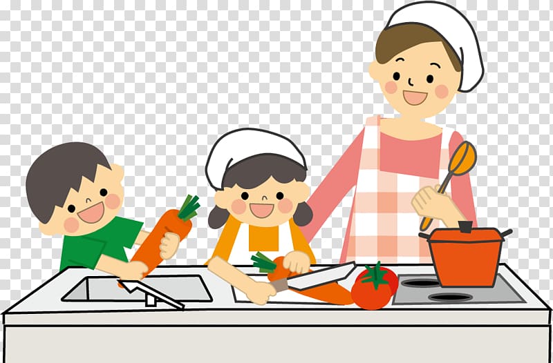 kids baking clip art