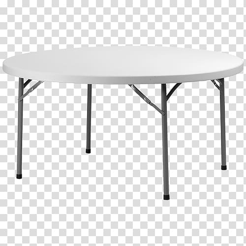 Folding Tables Trestle table Furniture Round table, table transparent background PNG clipart