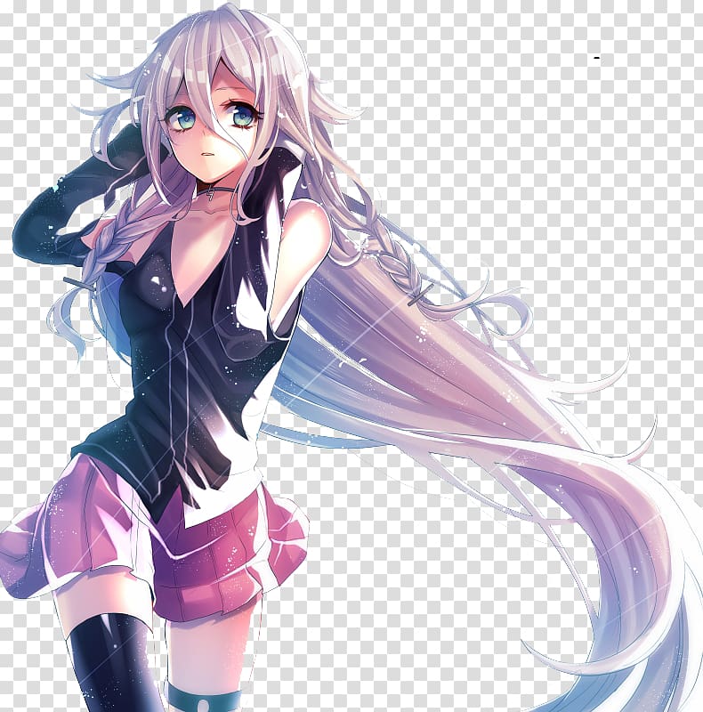 IA Vocaloid Anime Art, Anime transparent background PNG clipart | HiClipart