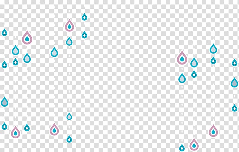 Blue Drop Cartoon Water, Cartoon water drops transparent background PNG clipart