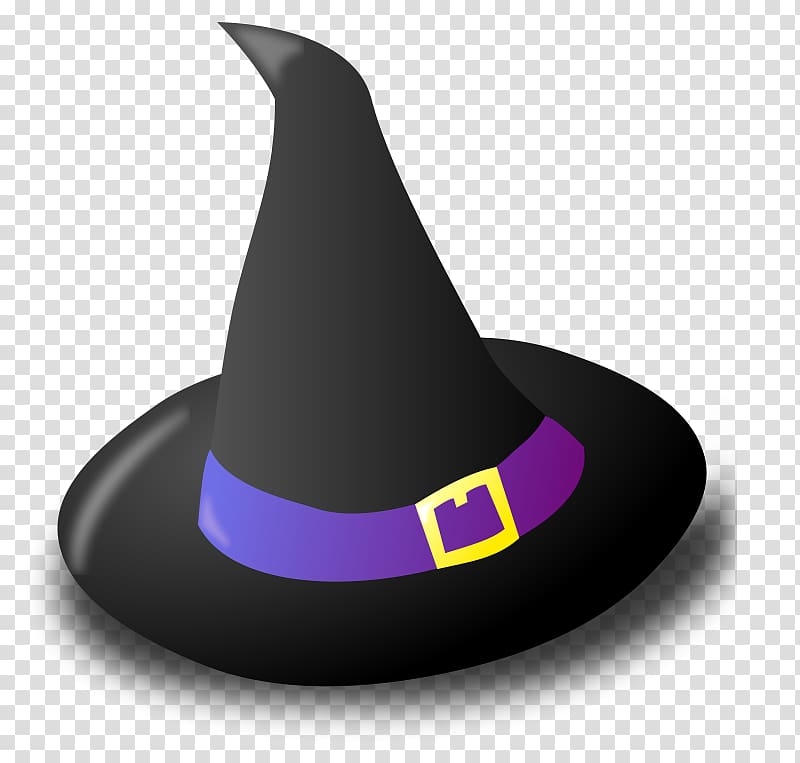 Witch hat , Cute Hat transparent background PNG clipart