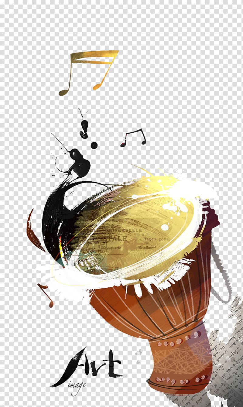 Musical note Poster Staff, Music poster background material transparent background PNG clipart