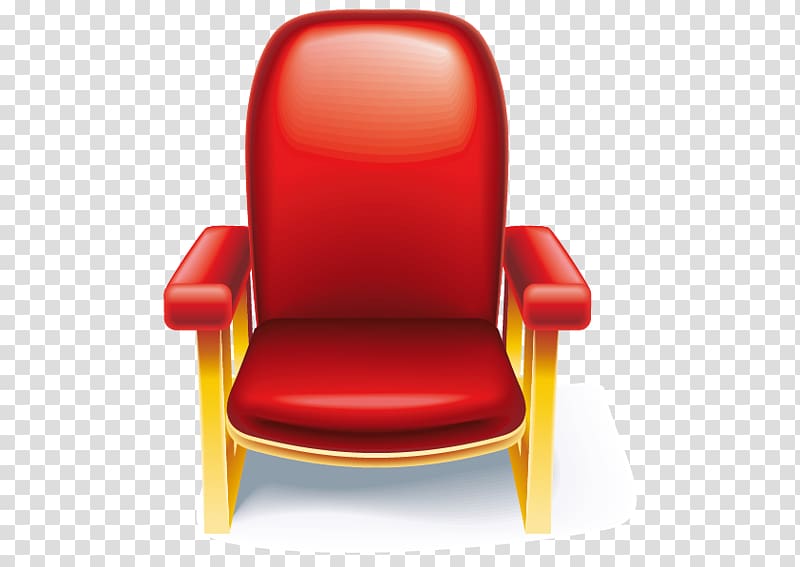 Chair Cinema Computer Icons, red sofa transparent background PNG clipart