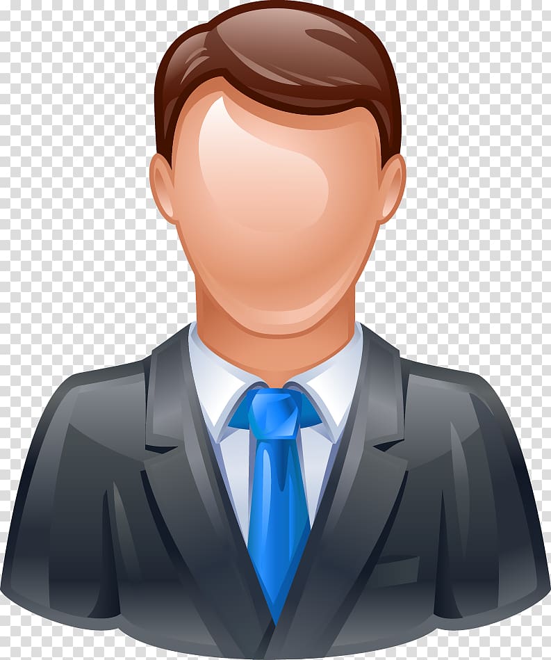 illustration of a faceless man, Computer Icons User, 3D character icon material transparent background PNG clipart