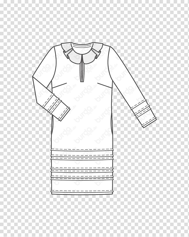 T-shirt Sleeve Collar Dress Pattern, material american transparent background PNG clipart