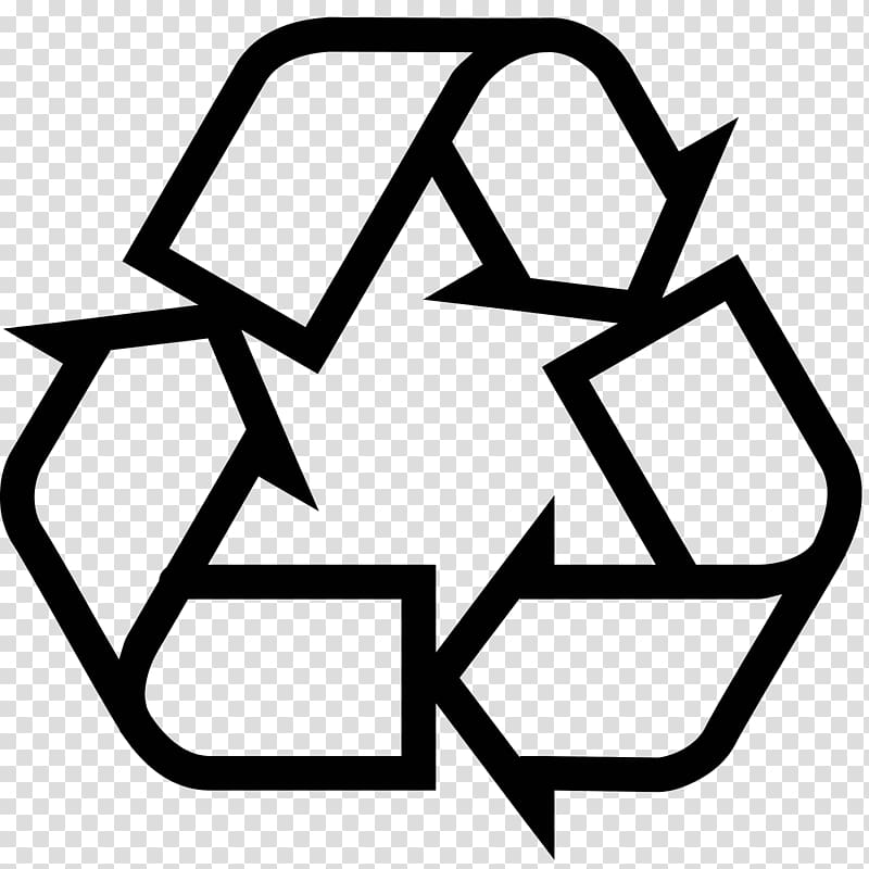 Recycling symbol Plastic recycling Waste Recycling bin, sign transparent background PNG clipart