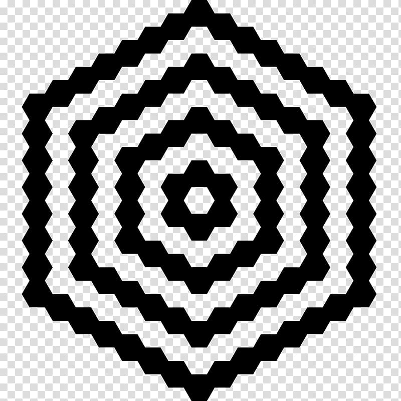 Hexagon Spiral Circle Triangle , hexagons transparent background PNG clipart