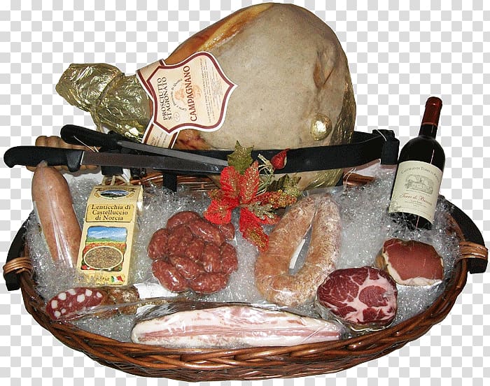 Food Gift Baskets Campagnano Srl Ham Cotechino Domestic pig, ham transparent background PNG clipart