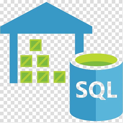 Microsoft Azure SQL Database Data warehouse, perspective transparent background PNG clipart