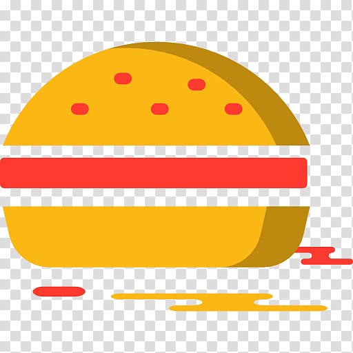 McDonalds Hamburger Fast food Bacon Junk food, A yellow burger transparent background PNG clipart