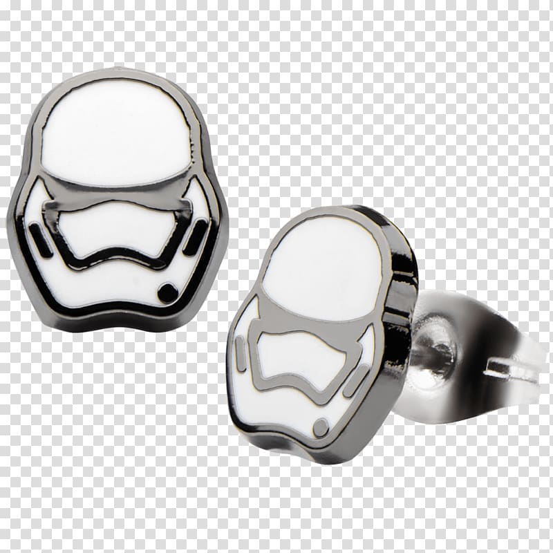 Stormtrooper Earring BB-8 Star Wars Jewellery, stormtrooper transparent background PNG clipart