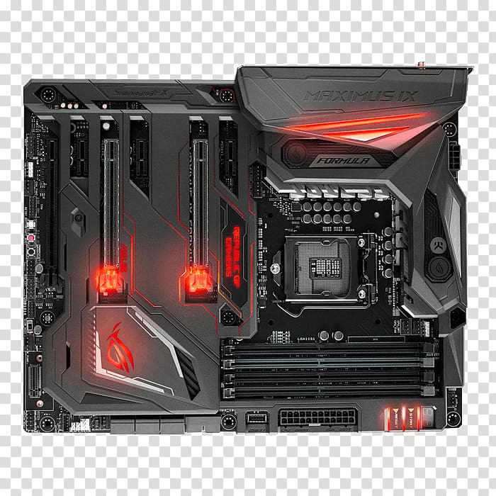 Computer Cases & Housings Motherboard ASUS ROG Maximus IX Formula 华硕, Computer transparent background PNG clipart