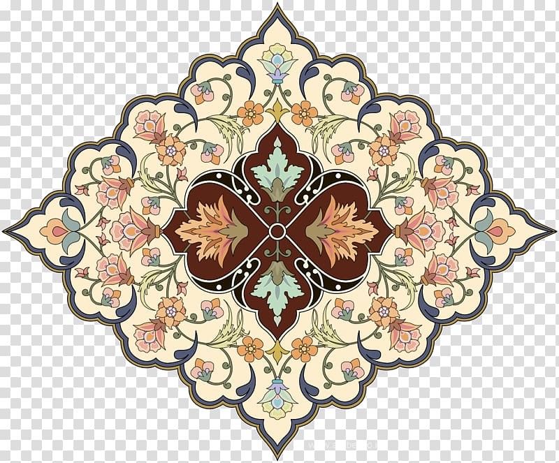 white, pink, and teal floral graphic art, Arabesque Art Drawing , Motifs transparent background PNG clipart