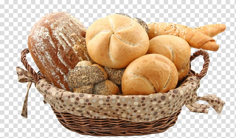 Baguette Basket of Bread Bakery, bread transparent background PNG clipart