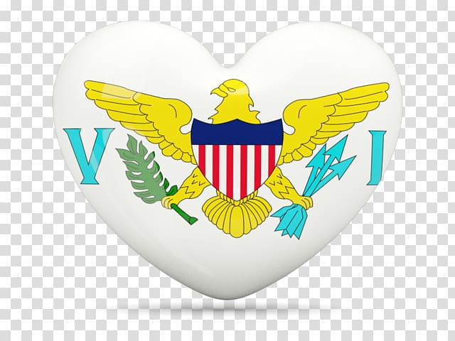 Flag of the United States Virgin Islands, vi flag transparent background PNG clipart