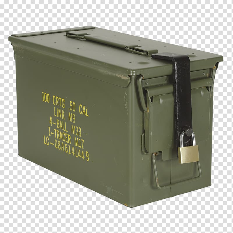 Ammunition box Military Lock 20 mm caliber, flashlights transparent background PNG clipart