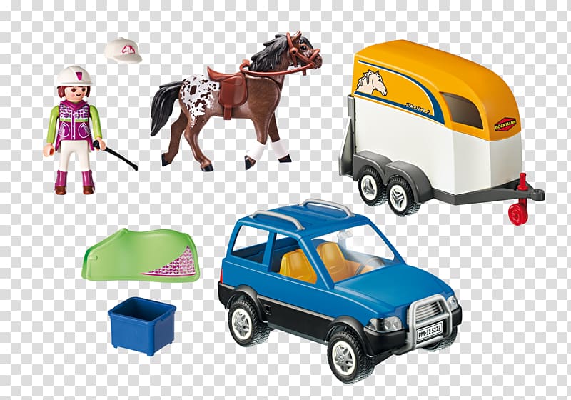 Horse & Live Trailers Pony Toy Car, chariot transparent background PNG clipart