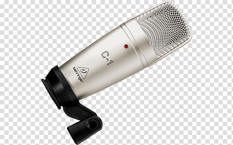 Microphone Behringer C-1U Condensatormicrofoon, audio studio microphone transparent background PNG clipart