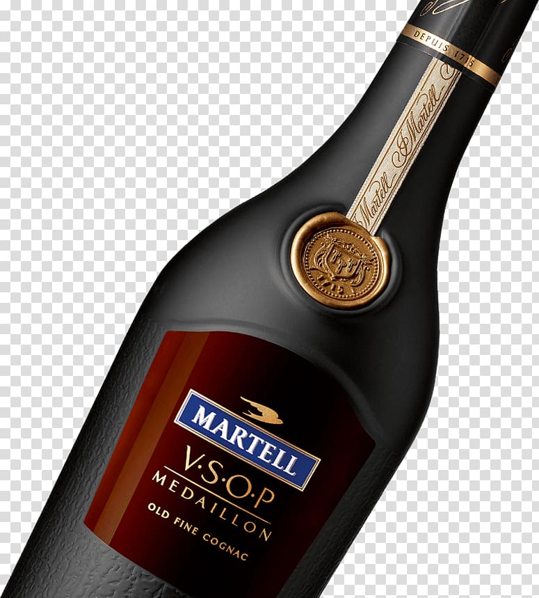 Liqueur Cognac Wine Martell Very Special Old Pale, Martell transparent background PNG clipart