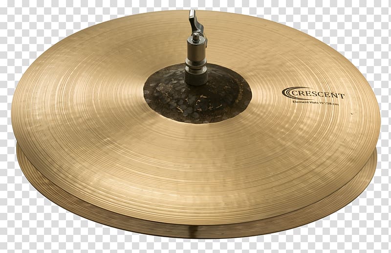 Hi-Hats Sabian Cymbal 01504, Brass transparent background PNG clipart