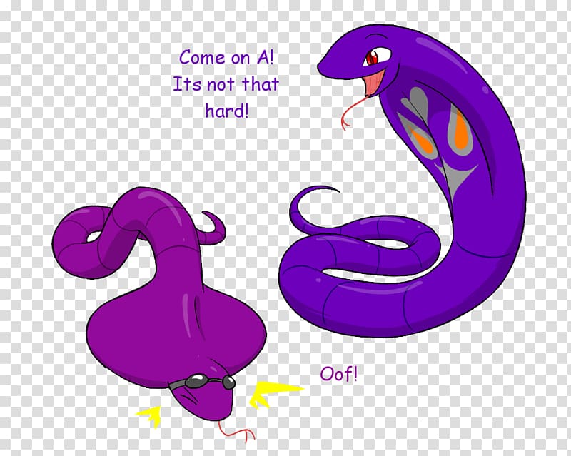 Arbok Ekans Pokémon Seviper, pokemon transparent background PNG clipart