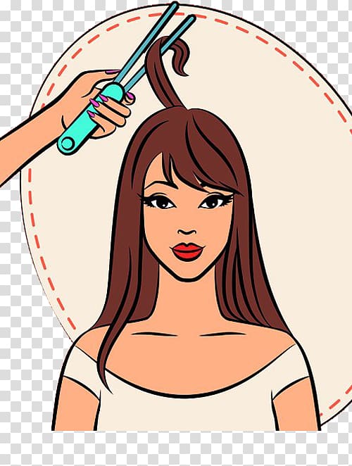 Comb Beauty Parlour Cosmetologist , woman transparent background PNG clipart