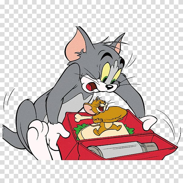 Tom Cat Jerry Mouse Tom and Jerry Desktop Cartoon, tom and jerry transparent background PNG clipart