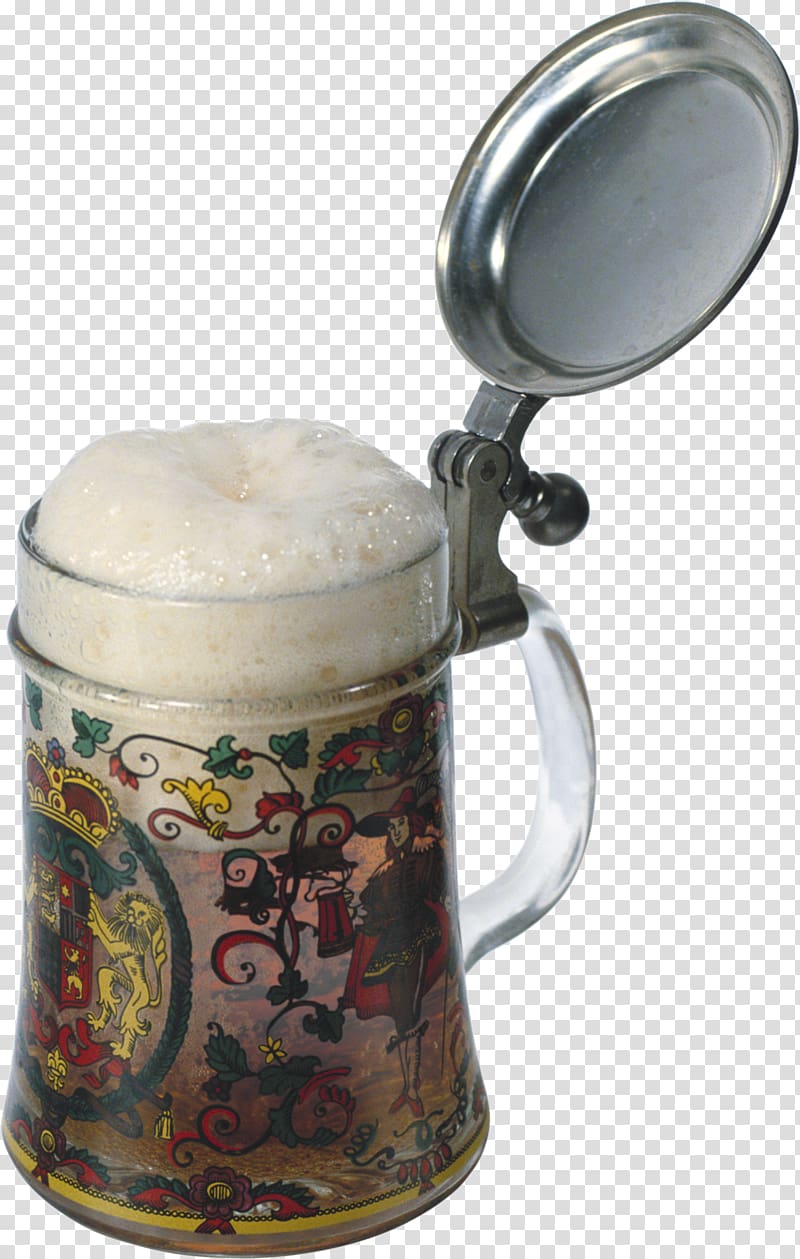Mug Beer Glasses Crayfish as food Beer stein, mug transparent background PNG clipart
