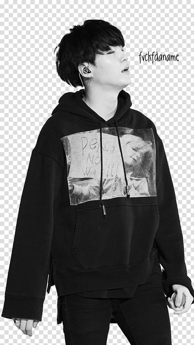 Suga Hoodie BTS Wings Sweater, yoongi transparent background PNG clipart