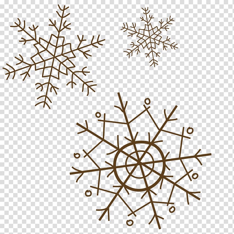 Shape , falling snowflakes transparent background PNG clipart
