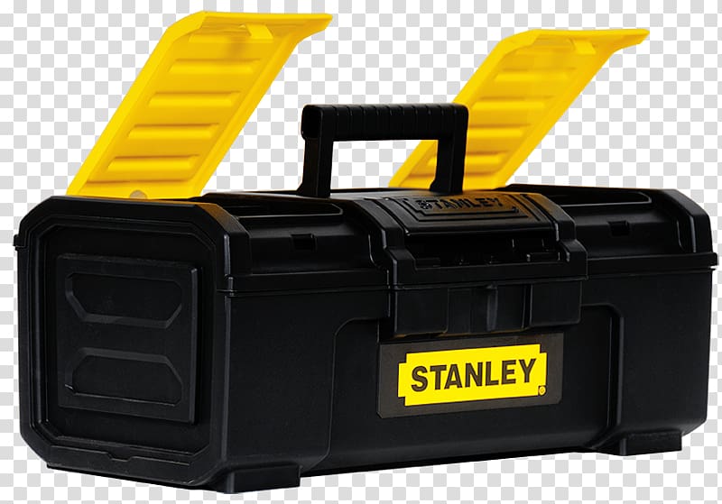 Tool Boxes Plastic Stanley Black & Decker, box transparent background PNG clipart