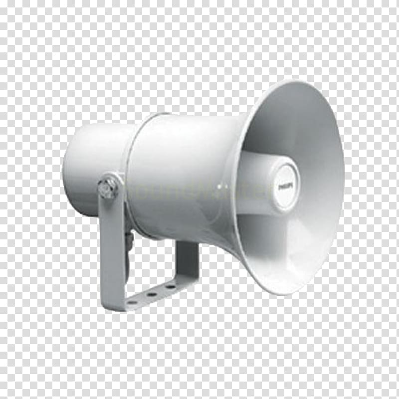 Horn loudspeaker Public Address Systems Sound, Horn transparent background PNG clipart