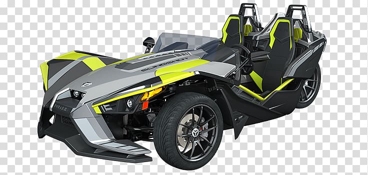 Polaris Slingshot Motorcycle Three-wheeler Polaris Industries Motorized tricycle, Open Wheel Car transparent background PNG clipart