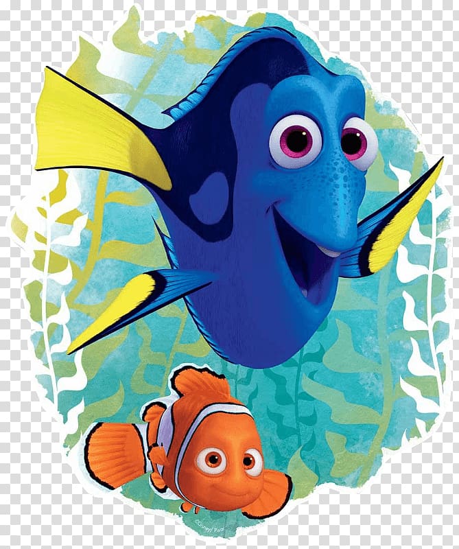 Wall decal Finding Nemo Painting Art, dory disney transparent background PNG clipart