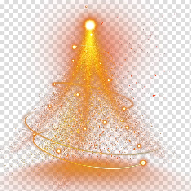 fantasy magic golden light effect transparent background PNG clipart