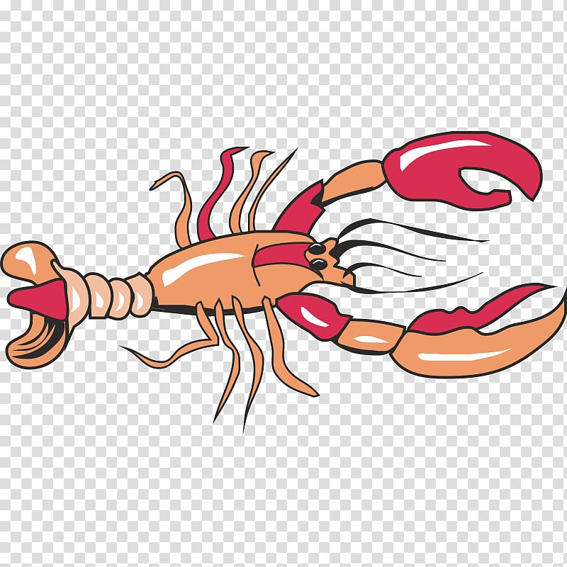 Lobster Cartoon Animated film , lobster transparent background PNG ...