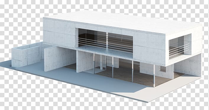 Modern architecture Mockup Architectural plan, 3d model home transparent background PNG clipart