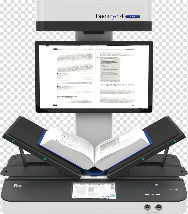 Book scanning scanner Printer copier, book transparent background PNG clipart