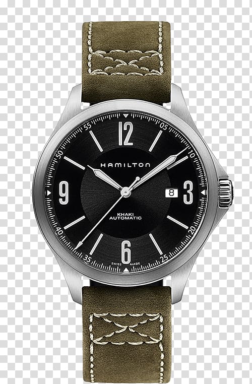 Hamilton Watch Company Swatch Chronograph Automatic watch, watch transparent background PNG clipart