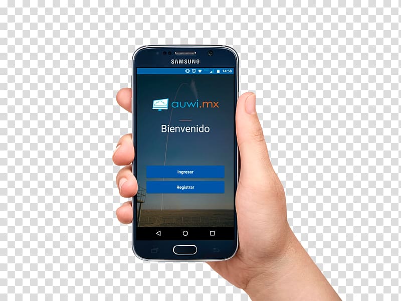 Mobile app Smartphone Electric battery Mobile Phones AC adapter, leer la mano de la palma transparent background PNG clipart
