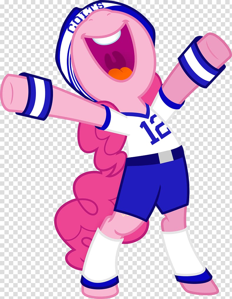 Pinkie Pie Pony Rarity Super Bowl XLIX Equestria, denver broncos transparent background PNG clipart