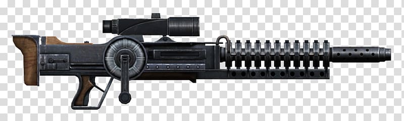 Fallout 4 Old World Blues Fallout 3 Coilgun Rifle, weapon transparent background PNG clipart