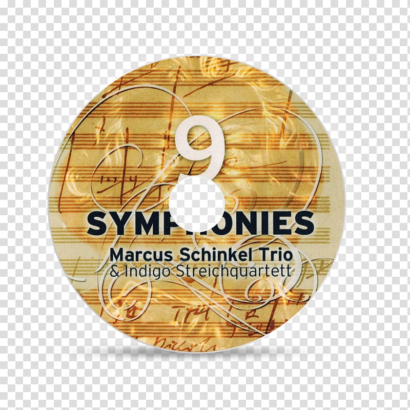 Compact disc 9 Symphonies Indigo Streichquartett Marcus Schinkel Trio Album, Marcus & Martinus transparent background PNG clipart