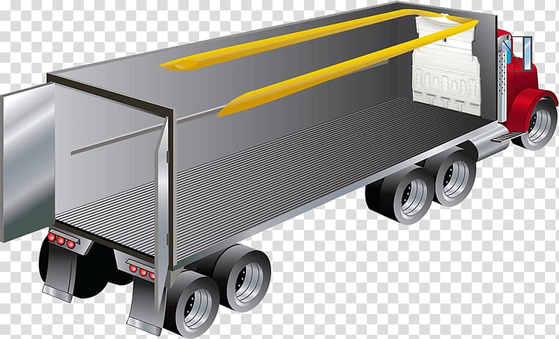 Refrigerator truck Semi-trailer truck Transport Cargo, truck transparent background PNG clipart