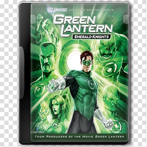 Green Lantern Corps Blu-ray disc Hal Jordan Film, others transparent background PNG clipart